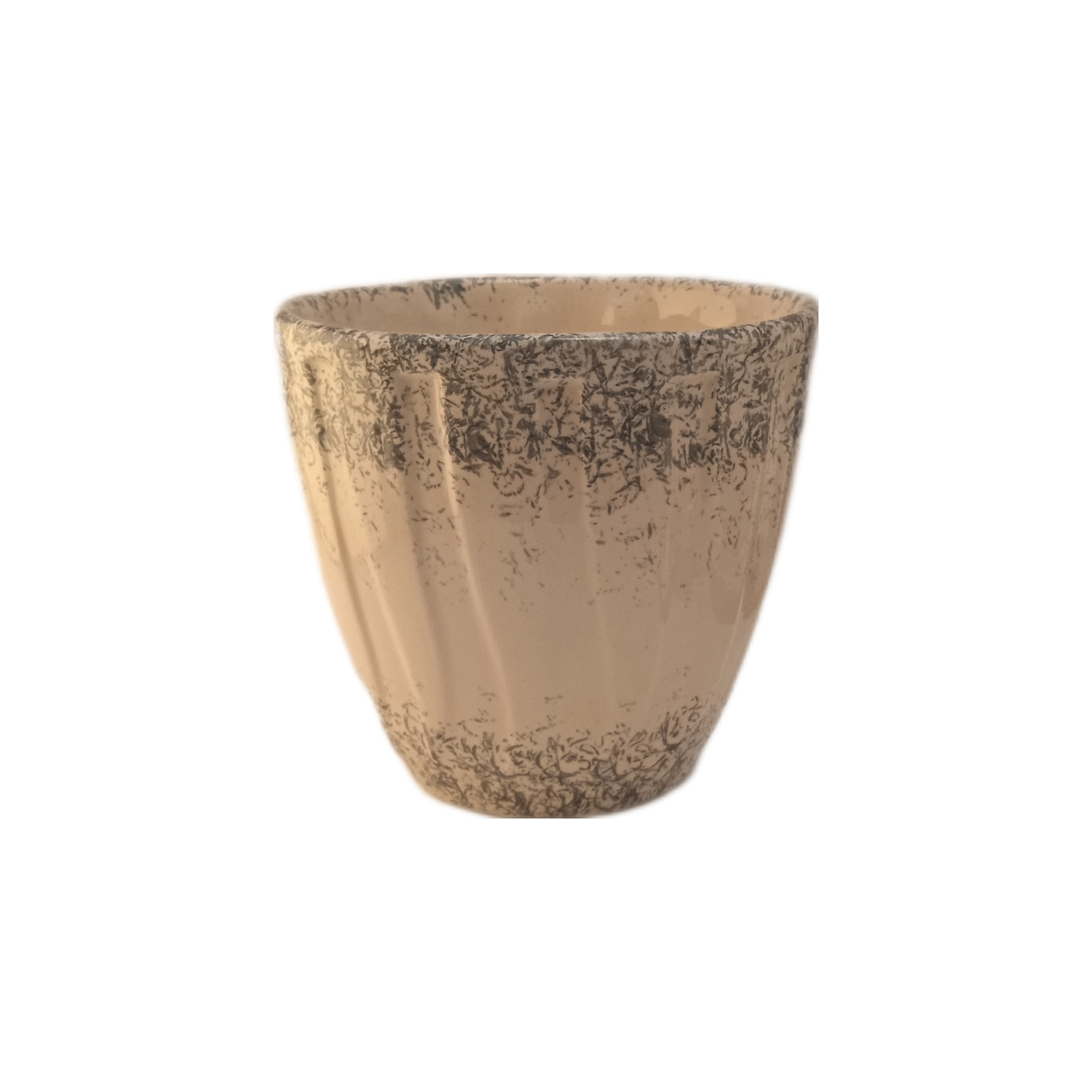 گلدان مدل رومیزی طرح خط خطی رنگی کد 10