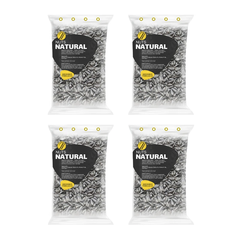 تخمه آفتابگردان خام نچرال - 250 گرم بسته 4 عددی 