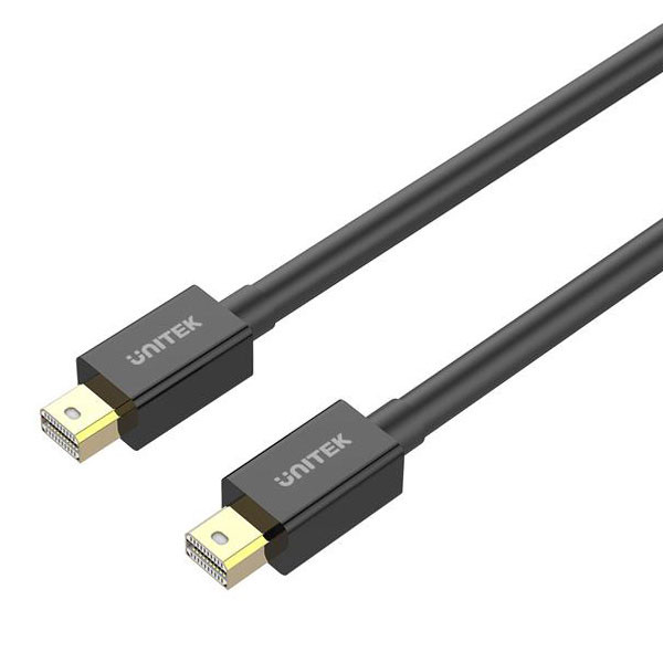 کابل Mini Display Port یونیتک مدل Y-613BK طول 2 متر