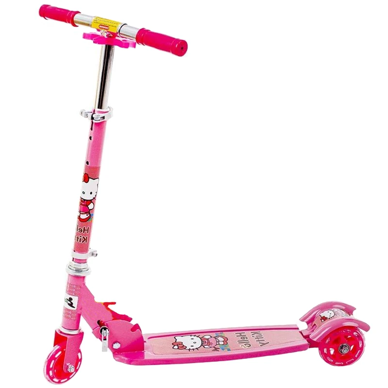 عکس شماره 8 : اسکوتر کودک رجال مدل تاشو کد kitty new 2024