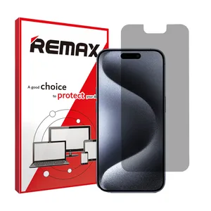 Remax HyPRV model privacy screen protector suitable for Apple iPhone 15 Pro Max mobile phone