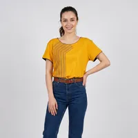 تی شرت آستین کوتاه زنانه مدل bg002