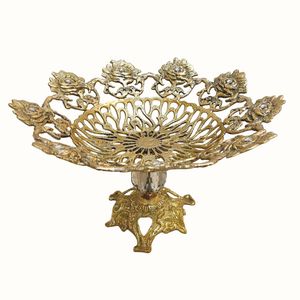 میوه خوری برنزی مدل گل رز کد C1017