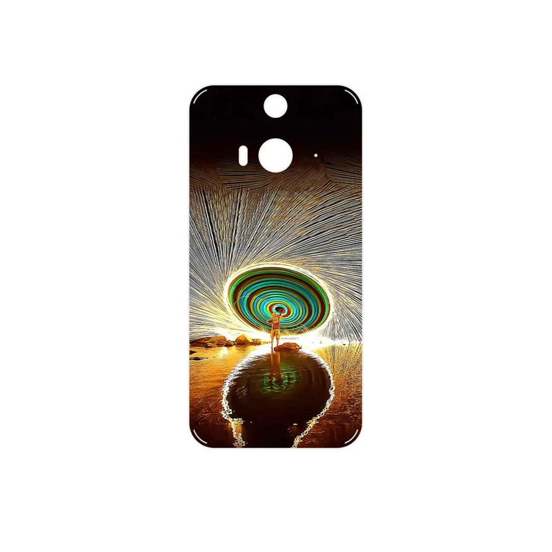 برچسب پوششی ماهوت مدل Night Light Fountain مناسب برای گوشی موبایل اچ تی سی Butterfly 2