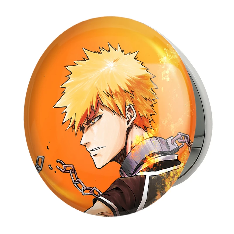 آینه جیبی خندالو طرح رنسوکه انیمه بلو لاک Blue Lock مدل تاشو کد 24423 