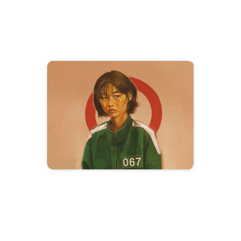 ماوس پد ترمه طراحان ایده مدل سریال اسکویید گیم کد cfp3100