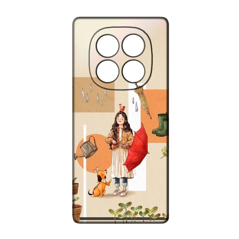 کاور طرح دخترانه کد 277 مناسب برای گوشی موبایل شیائومی Redmi Note 14 Pro 4G / Poco X7