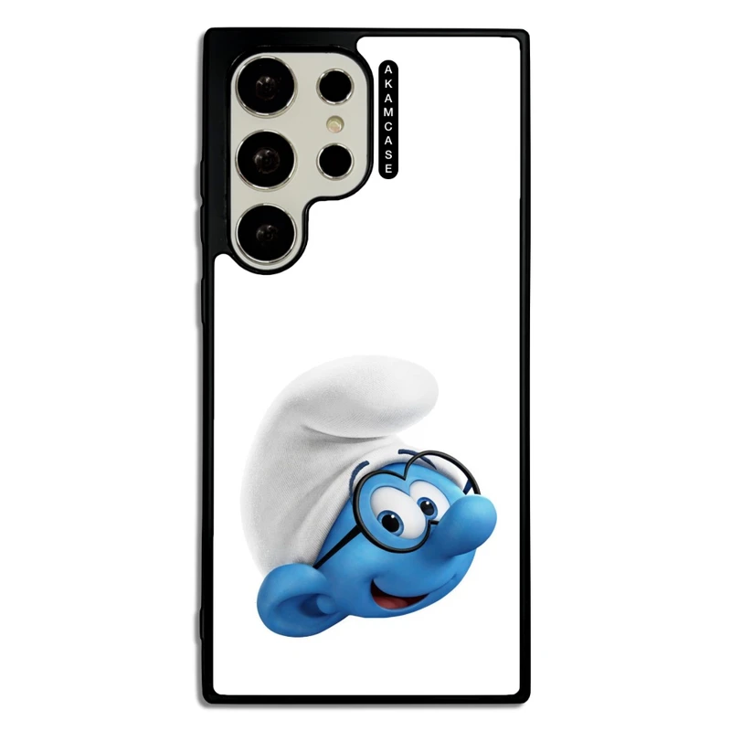کاور آکام مدل AMC-WSGS23U-SMURFS-16 مناسب برای گوشی موبایل سامسونگ Galaxy S23 Ultra