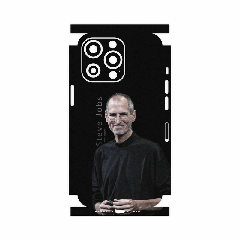 برچسب پوششی ماهوت مدل Steve-Jobs-FullSkin مناسب برای گوشی موبایل اپل iphone 13 Pro