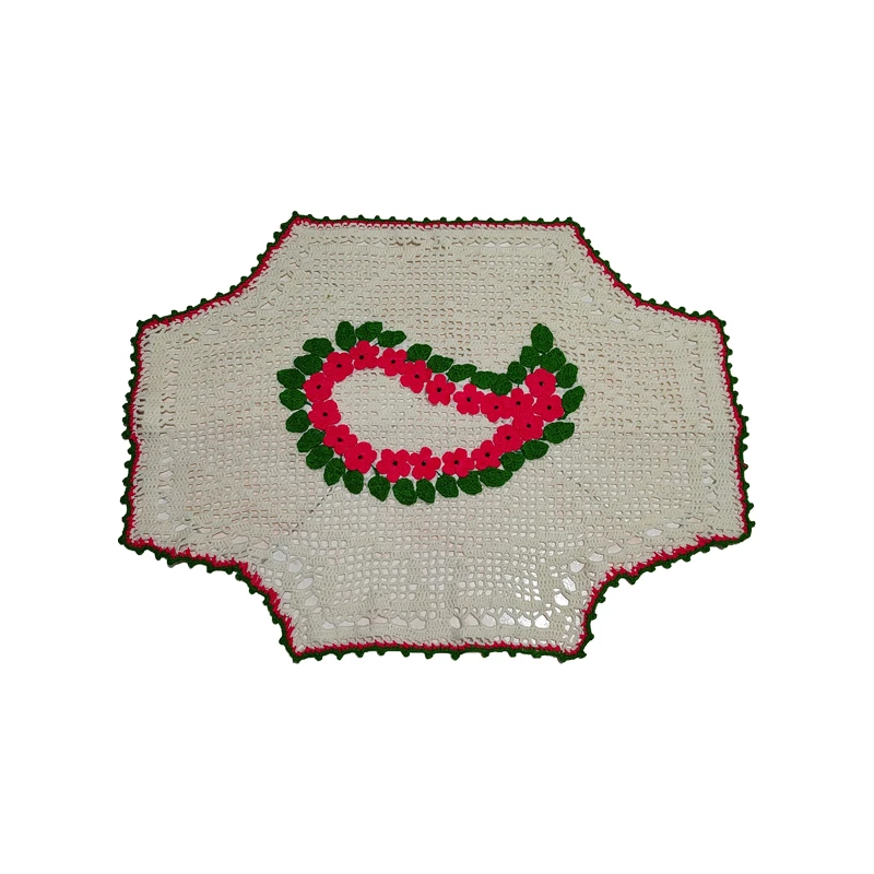 رومیزی مدل بافتنی DO013 سایز 75x60 سانتی‌متر