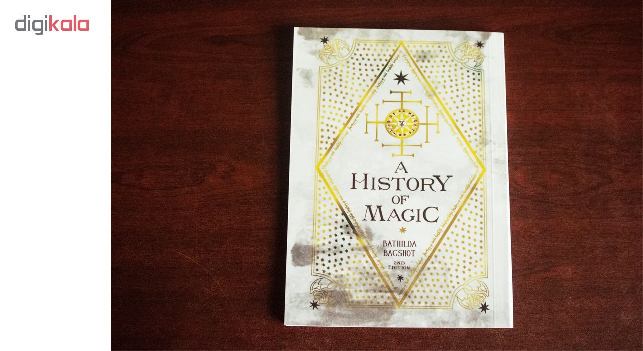 دفتر بیگای استودیو طرح کتاب تاریخچه ی جادو از باتیلدا بگشات هری پاتر
