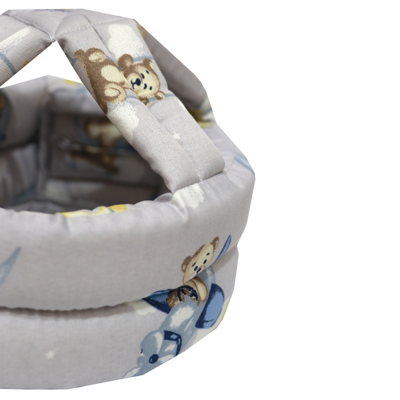 کلاه محافظ سر کودک نی نی سیف مدل خرسی 2