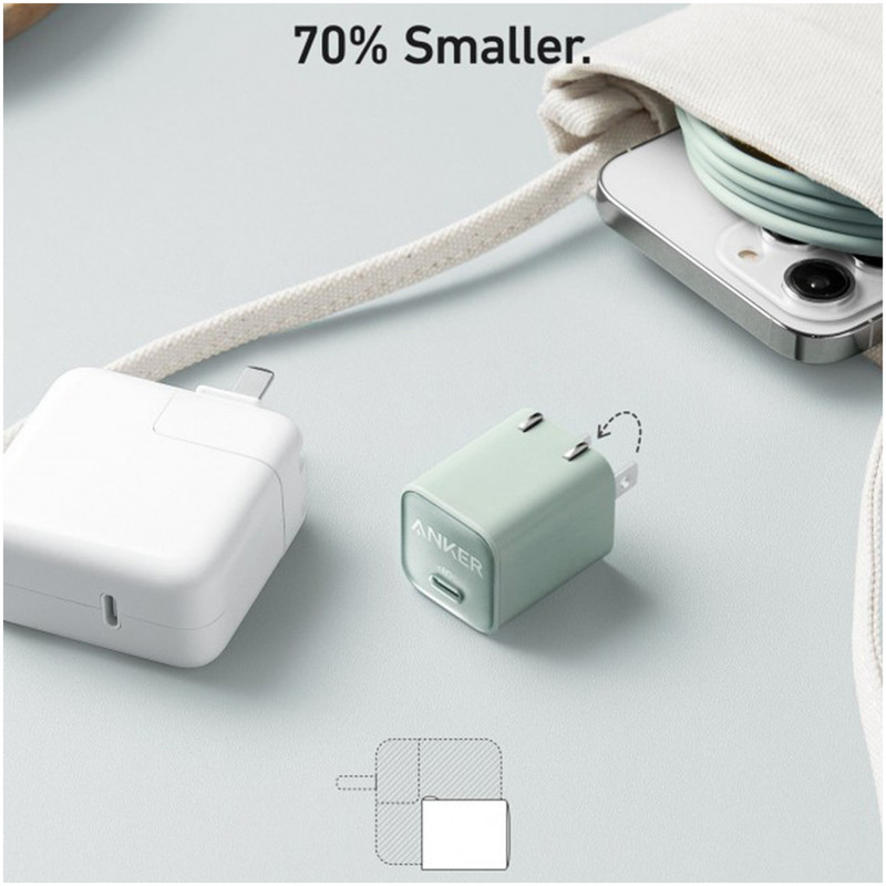شارژر دیواری 30 وات انکر مدل 511 Nano3