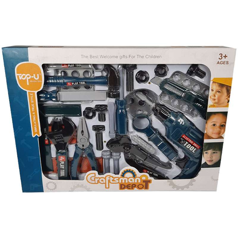 ست اسباب بازی ابزار مدل دریل کد 342