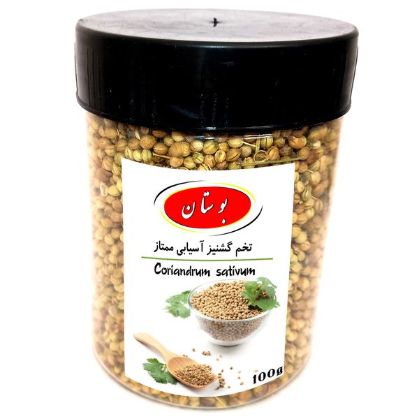 تخم گشنیز آسیابی ممتاز بوستان – وزن 100 گرم تخم گشنیز آسیابی ممتاز بوستان – وزن 100 گرم