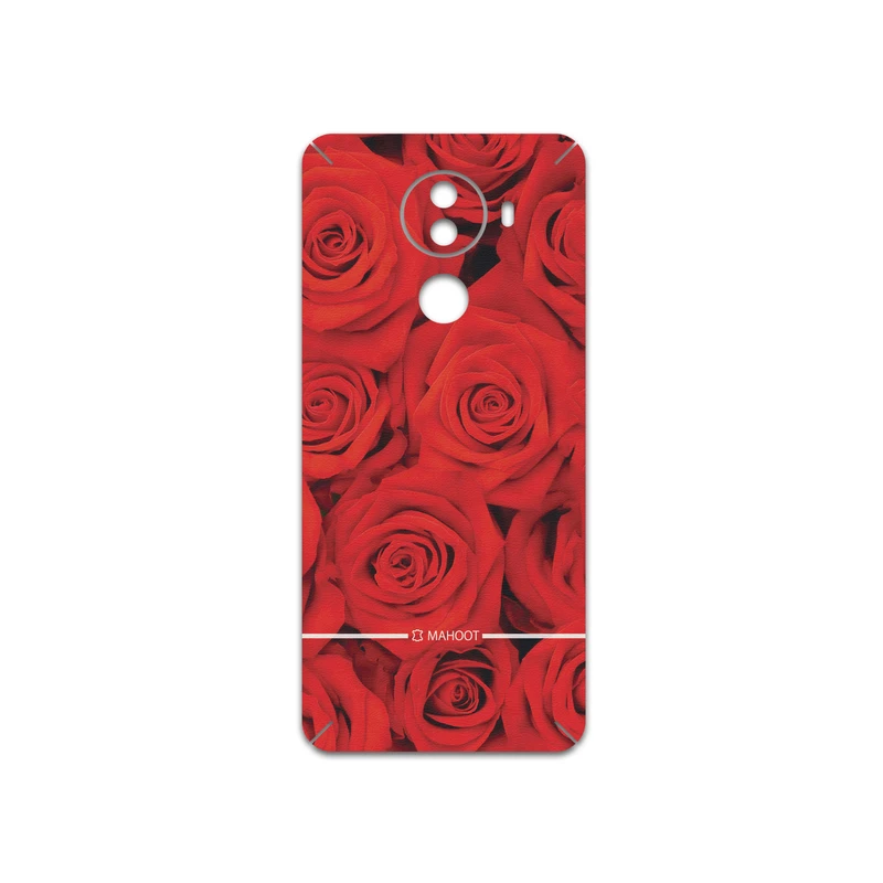 برچسب پوششی ماهوت مدل Red-Flower مناسب برای گوشی موبایل جی ال ایکس M1