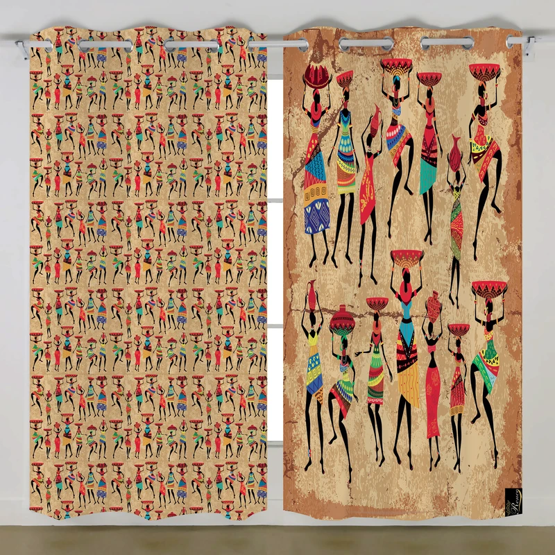 پرده رنس مدل C36-50005 سایز 270x140 سانتی متر