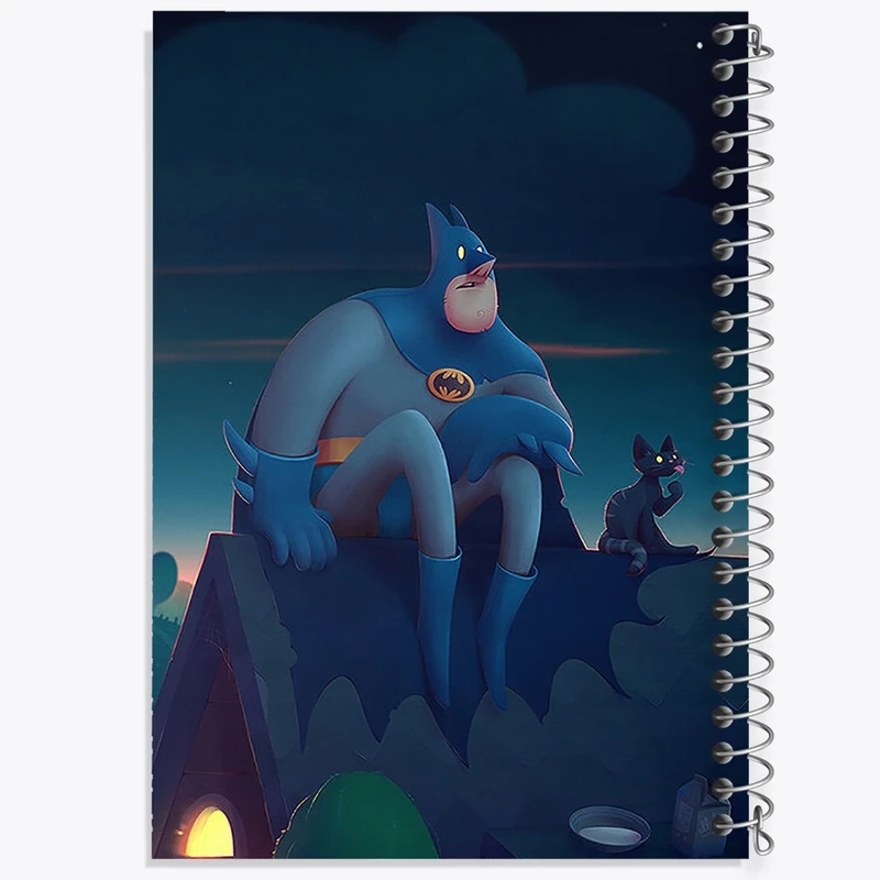 دفتر لیست خرید 50 برگ خندالو طرح بتمن (Batman) کد F189