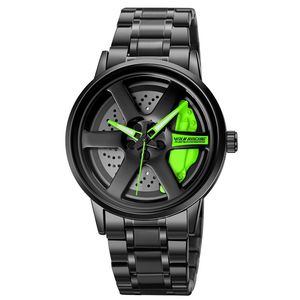 ساعت مچی عقربه‌ای کوارتز مردانه مدل رینگ چرخان کد E24