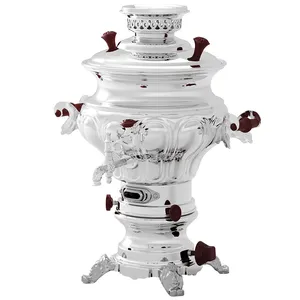 سماور گازسوز اکبربرادران طرح ذغالی مدل ممتاز