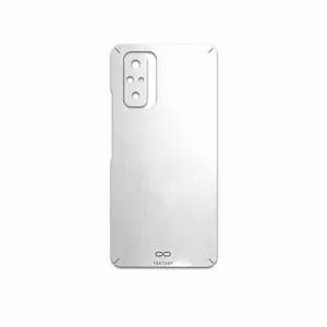 MAHOOT Metallic-White Cover Sticker for Xiaomi Redmi Note 10 Pro