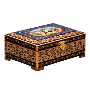 جعبه جواهرات خاتم کاری کد 8-70061