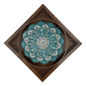 بشقاب میناکاری کد B1131