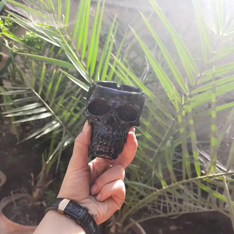 زیرسیگاری مدل جمجمه کد 72