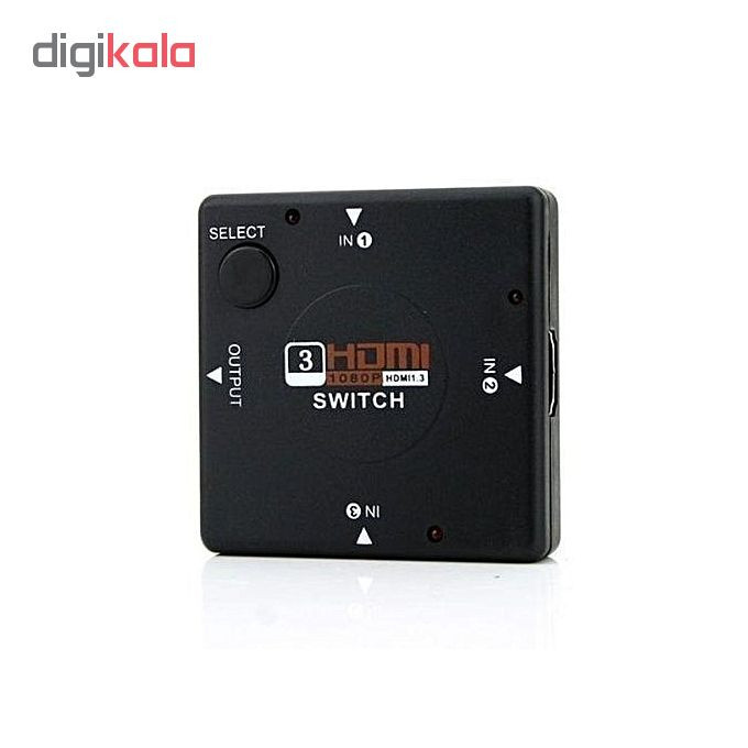 سوییچ 1 به 3 HDMI مدل h840