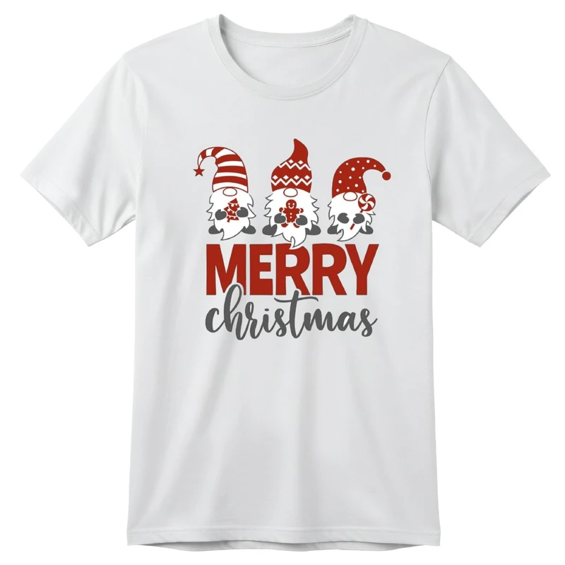 تی‌شرت آستین کوتاه بچگانه مدل بابانوئل کریسمس کد v6 