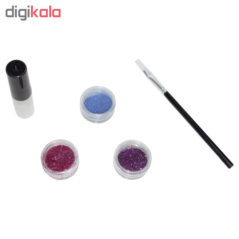تتو موقت شایمر مدل Glitter Tattoos