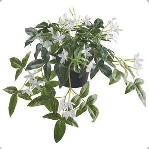 گلدان به همراه گل مصنوعی ایکیا مدل fejka کد 60593225
