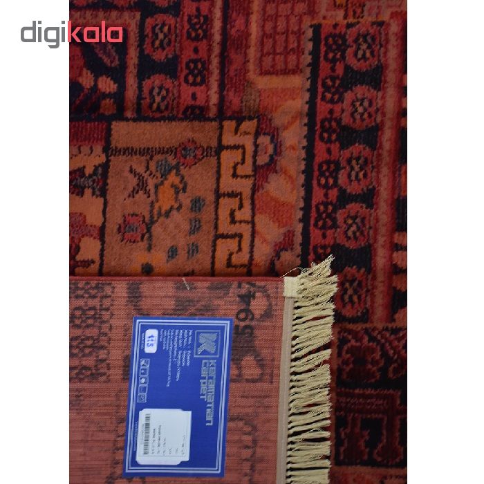 فرش ماشینی فرش ابریشمی کرامتیان طرح آرتینه کد 5947