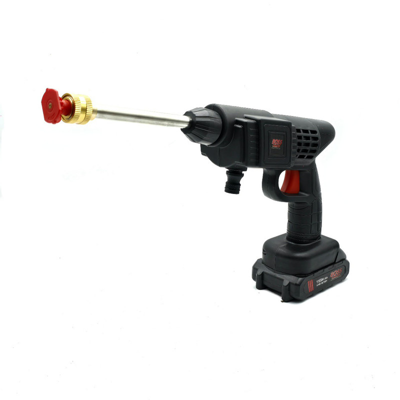 کارواش و سمپاش شارژی 6.5 بار 118 وات باس مدل BS2204 مجموعه 10 عددی