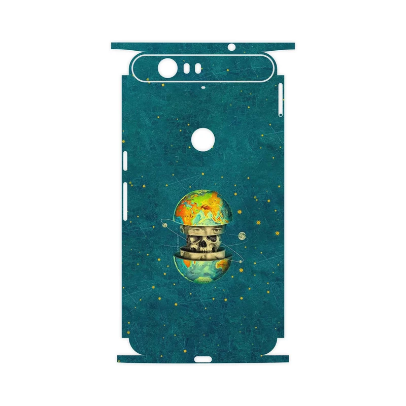 برچسب پوششی ماهوت مدل Collage of Earth Face-FullSkin مناسب برای گوشی موبایل گوگل Nexus 6P