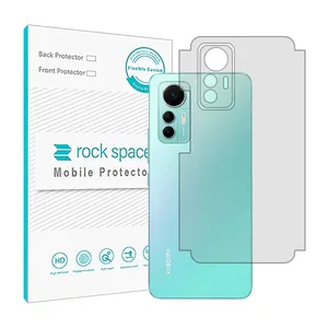 Transparent Rockspace HyGEL model phone back protector suitable for Xiaomi 12Lite mobile phone
