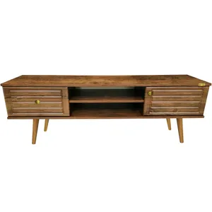 میز تلویزیون کاریزما چوب مدل A.211