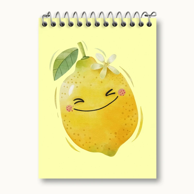 دفتر یادداشت 50 برگ خندالو مدل لیمو کد 28424