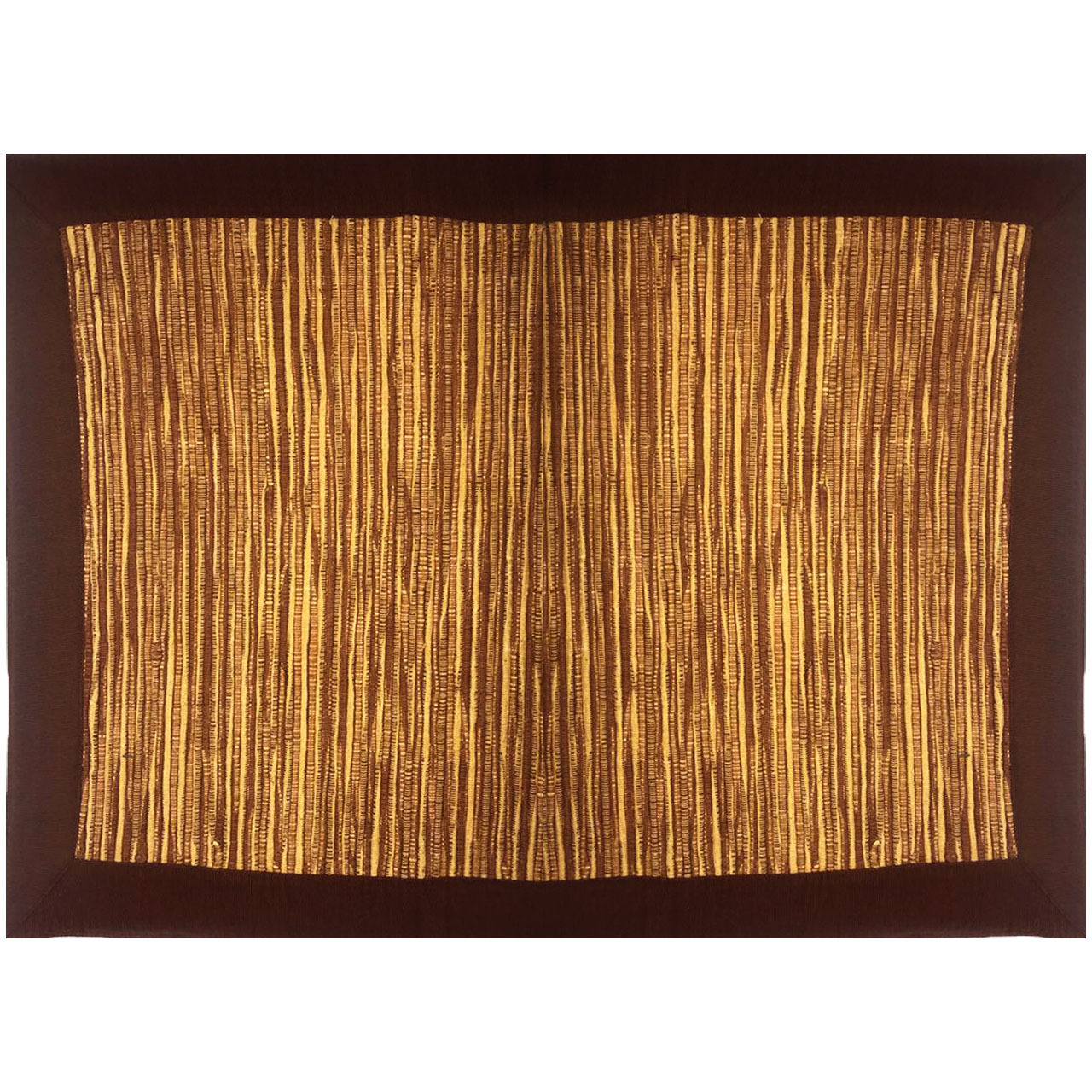 گلیم آرنیکال هندی مدل Cerquelle سایز 60*200 سانتی متر رنگ مشکی