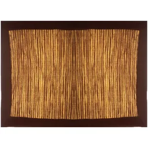 گلیم آرنیکال هندی مدل Cerquelle سایز 60*200 سانتی متر رنگ مشکی