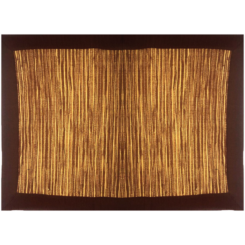 گلیم آرنیکال هندی مدل Cerquelle سایز 60*200 سانتی متر رنگ مشکی
