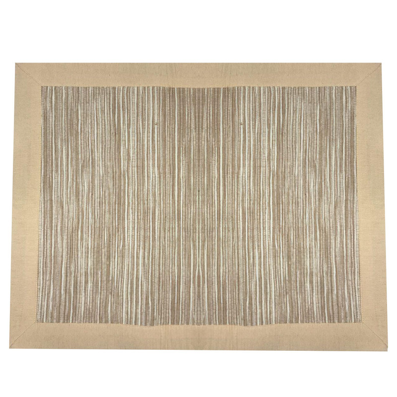 گلیم آرنیکال هندی مدل Forziere سایز 60*200 سانتی متر رنگ کرم