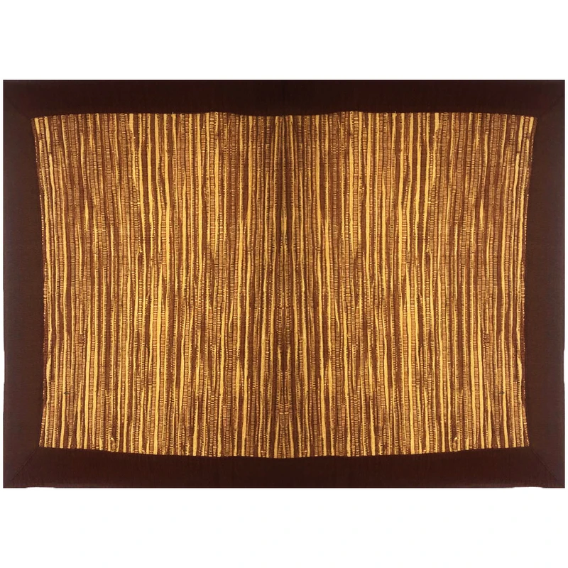گلیم آرنیکال هندی مدل ALBERATA سایز 60*200 سانتی متر رنگ سبز