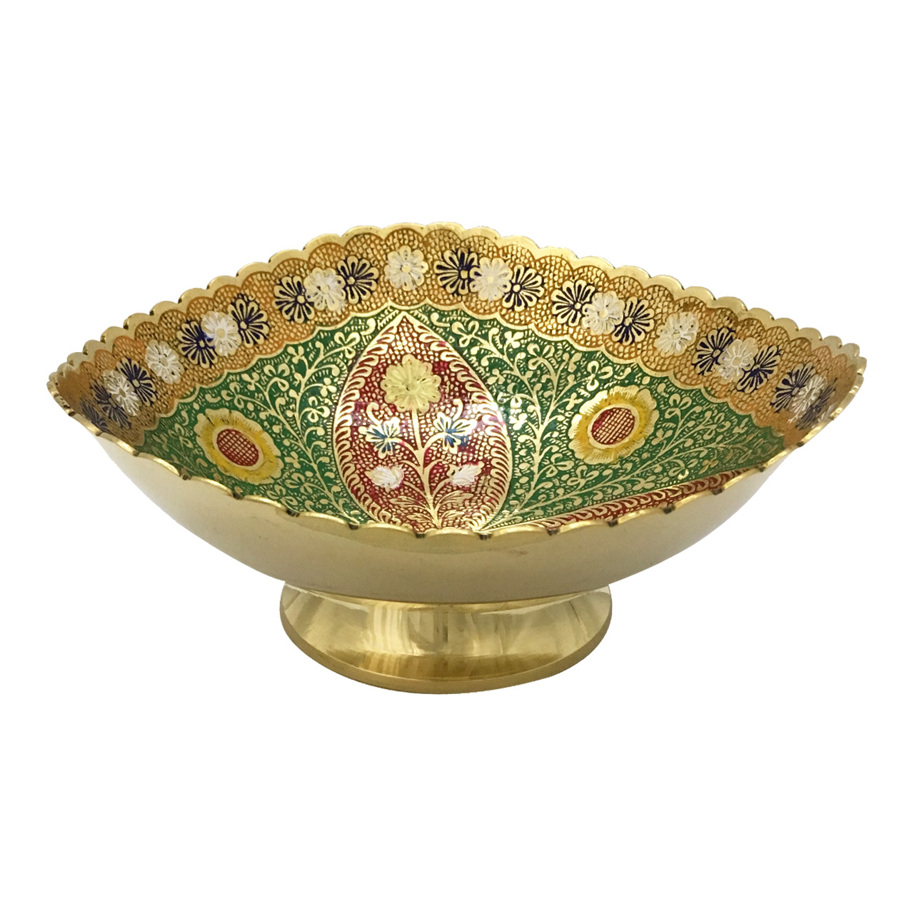 کاسه برنجی طرح خاتون مدل 07