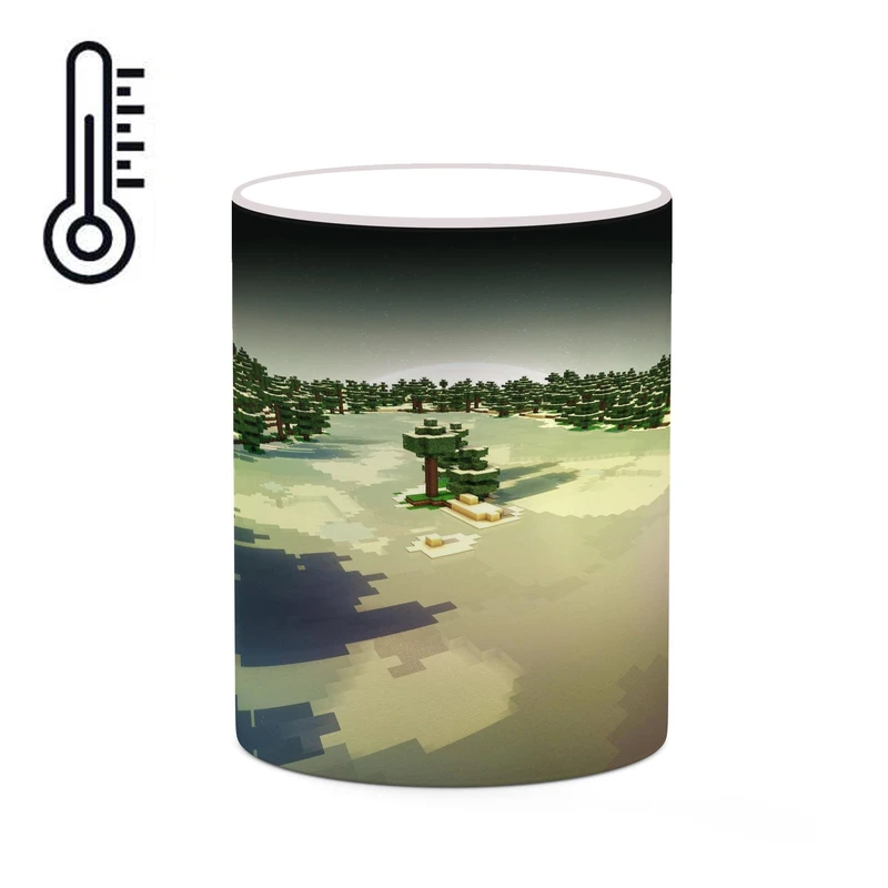 ماگ حرارتی کاکتی طرح ماینکرافت minecraft مدل mgh41100