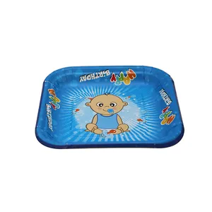 بشقاب یکبار مصرف طرح بیبی پسر بسته 12 عددی