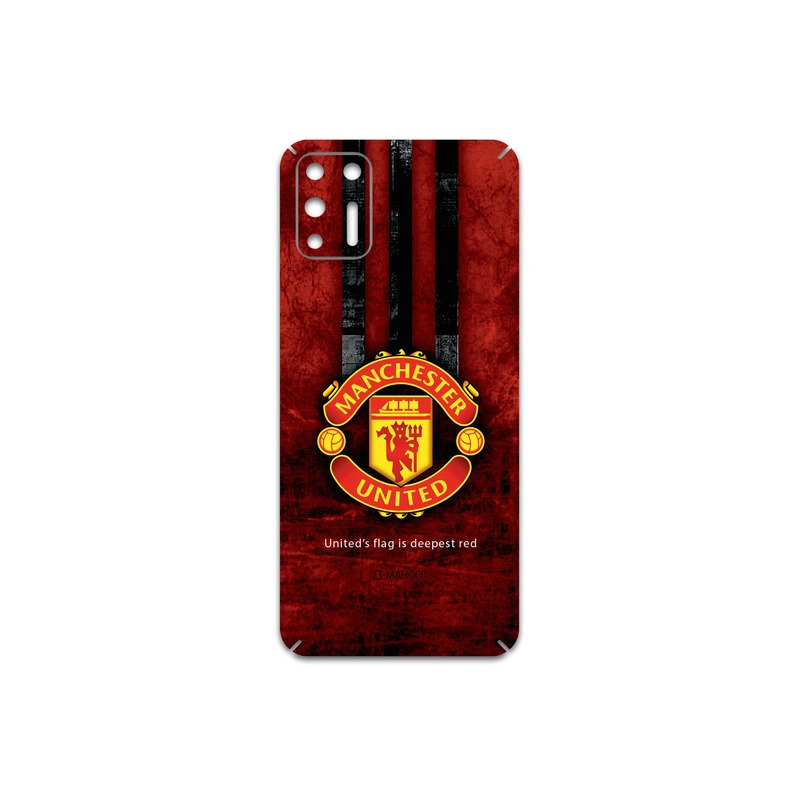 برچسب پوششی ماهوت مدل Manchester-United مناسب برای گوشی موبایل موتورولا Moto G9 Plus