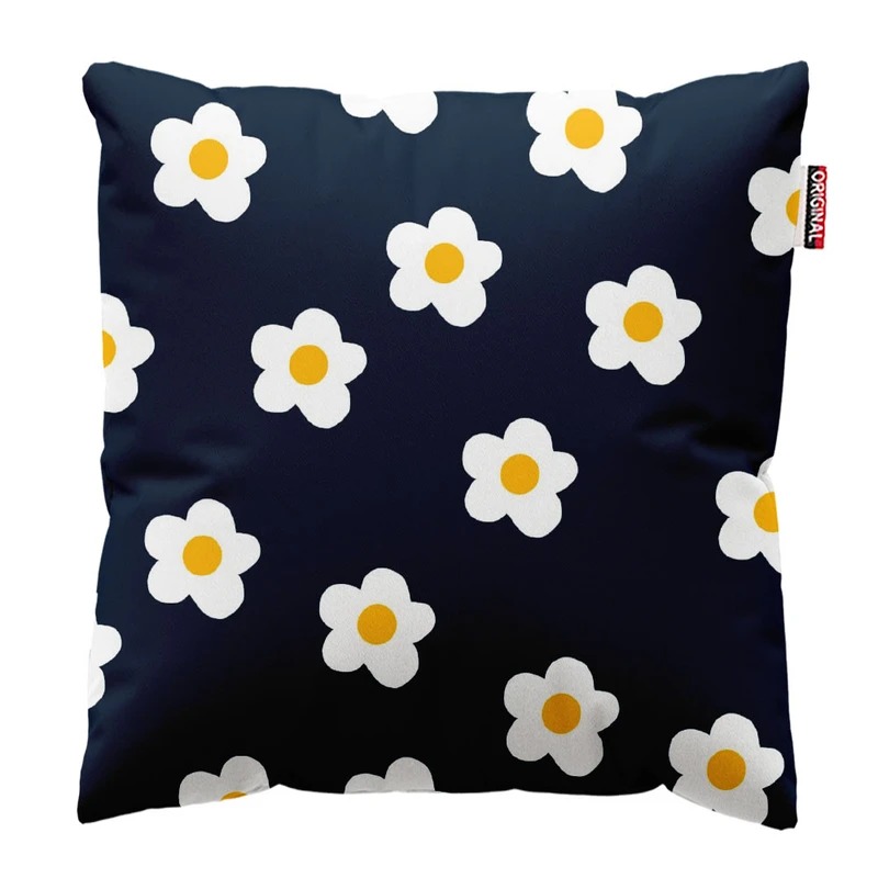  کوسن پاد آفرین طرح گل کد 3073 سایز 30*30 سانتی متر