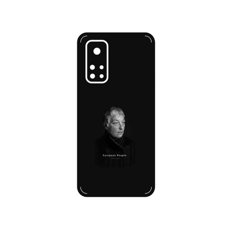 برچسب پوششی ماهوت مدل Portrait of a European Woman مناسب برای گوشی موبایل شیائومی Mi 10T Pro 5G