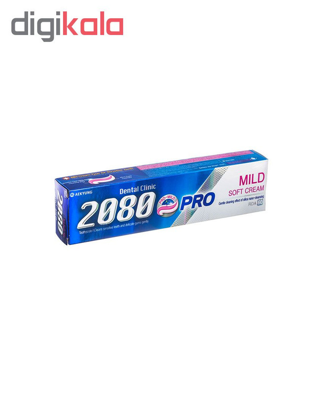 خمیر دندان 2080 مدل Pro Mild حجم 120 میلی لیتر